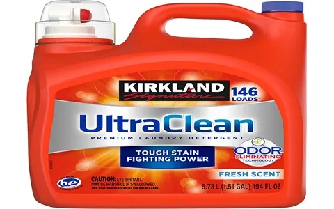 Kirkland Laundry Detergent Powder (Washer) Shiner Softener Oily Mudy Stain Remover