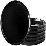 Multi-house black microwave dishes with complete explanations and familiarization