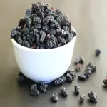 Buy dried black raisins with seeds + Best Price