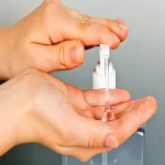 Glass handwash liquid jar vs plastic handwash bottle