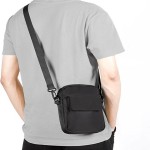 Learning to buy an men's black cross body bag from zero to one hundred