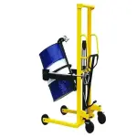 manual barrel lift with complete explanations and familiarization