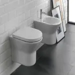 Cotto Sanitary Ware; Functional Durable 2 Designs Classic Modern Toilet Sink Products