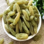 Dried organic green raisins acquaintance from zero to one hundred bulk purchase prices