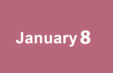 The news on Wednesday, January 8