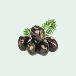 Black soft dates with complete explanations and familiarization