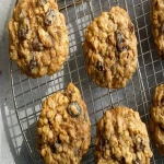 Fresh raisin cookie with complete explanations and familiarization