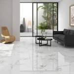 The price of bulk purchase of white bright tiles is cheap and reasonable