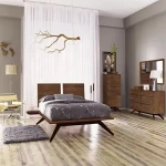 purchase and day price of modern walnut wood furniture