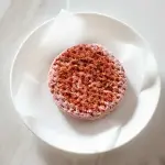 Bulk frozen hamburgers with complete explanations and familiarization