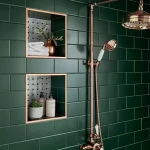 Price and purchase green tile bathroom with complete specifications