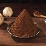 Black Garlic Powder (Seasoning) Antioxidant Source Anti Cancer Obesity