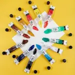 Learning to buy an oil paint 12 colors from zero to one hundred