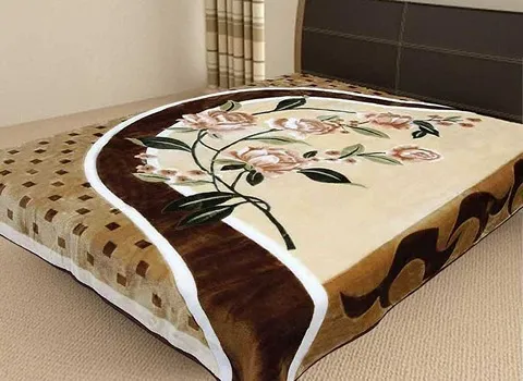 Korean Blanket in Nepal; Flannel Cotton Silk Polyester Bamboo Hybrid Material single double