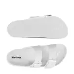 White slides sandals acquaintance from zero to one hundred bulk purchase prices