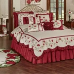 Pink flower bedspread price list wholesale and economical