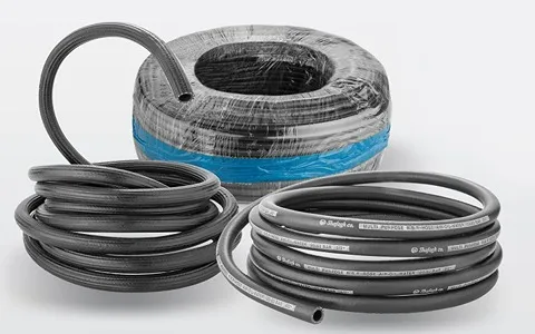 Reinforced Layflat Hose; PVC Material Lightweight Erosion Resistant