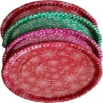 The price of bulk purchase of disposable paper plate sizes is cheap and reasonable