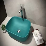 ceramic green wash basin price list wholesale and economical