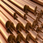 Round copper tubing pipe with complete explanations and familiarization