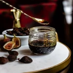 Fresh fig syrup with complete explanations and familiarization