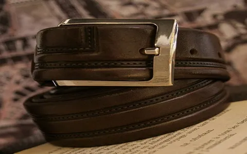 Leather Belt (Natural) Flexible Unique High Durability