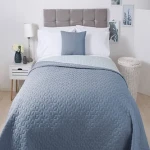 Natural Bedspread; Cotton Linen Wool Types 2 Designs Traditional Modern