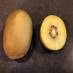 yellow kiwi fruit with complete explanations and familiarization