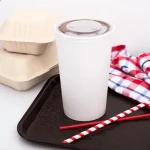white plastic cups with lids and straws acquaintance from zero to one hundred bulk purchase prices