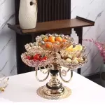 Crystal fruit plate with complete explanations and familiarization