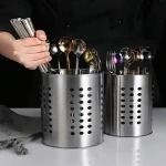 steel spoon holder with complete explanations and familiarization