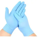 Latex gloves medical with complete explanations and familiarization