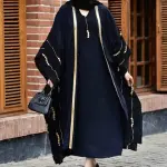 The price of bulk purchase of Black muslim abaya is cheap and reasonable