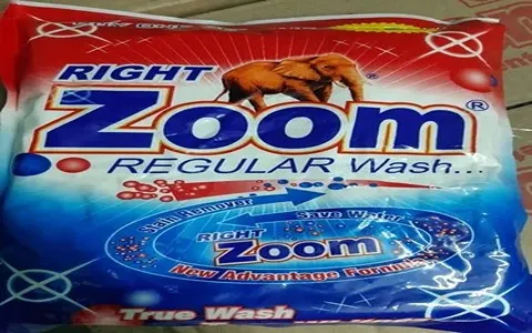 Ultra Zoom Detergent Powder; Dissolving Dirt Oil Stain Optical Brighteners