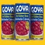Goya Red Kidney Beans; Warm Nature 2 Forms Dry Canned