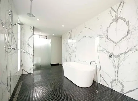Buy and Price white marble bathroom floor tiles