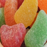 orange fruit slice candy