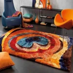 Modern Carpet Cover; Wool Nylon for Flooring in Different Tones & Themes