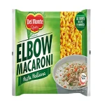 Del Monte Elbow Macaroni; Wheat Flour Vitamin B2 No Artificial Colors Flavors Preservatives