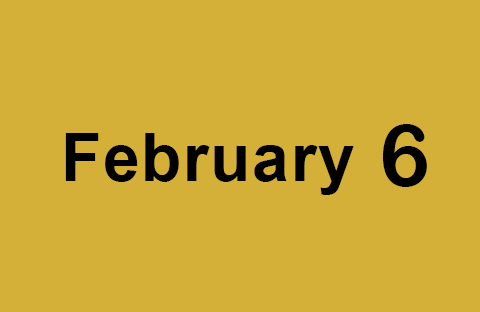 The news on Thursday, February 6