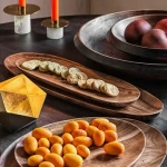 Price and purchase wooden dining plates with complete specifications