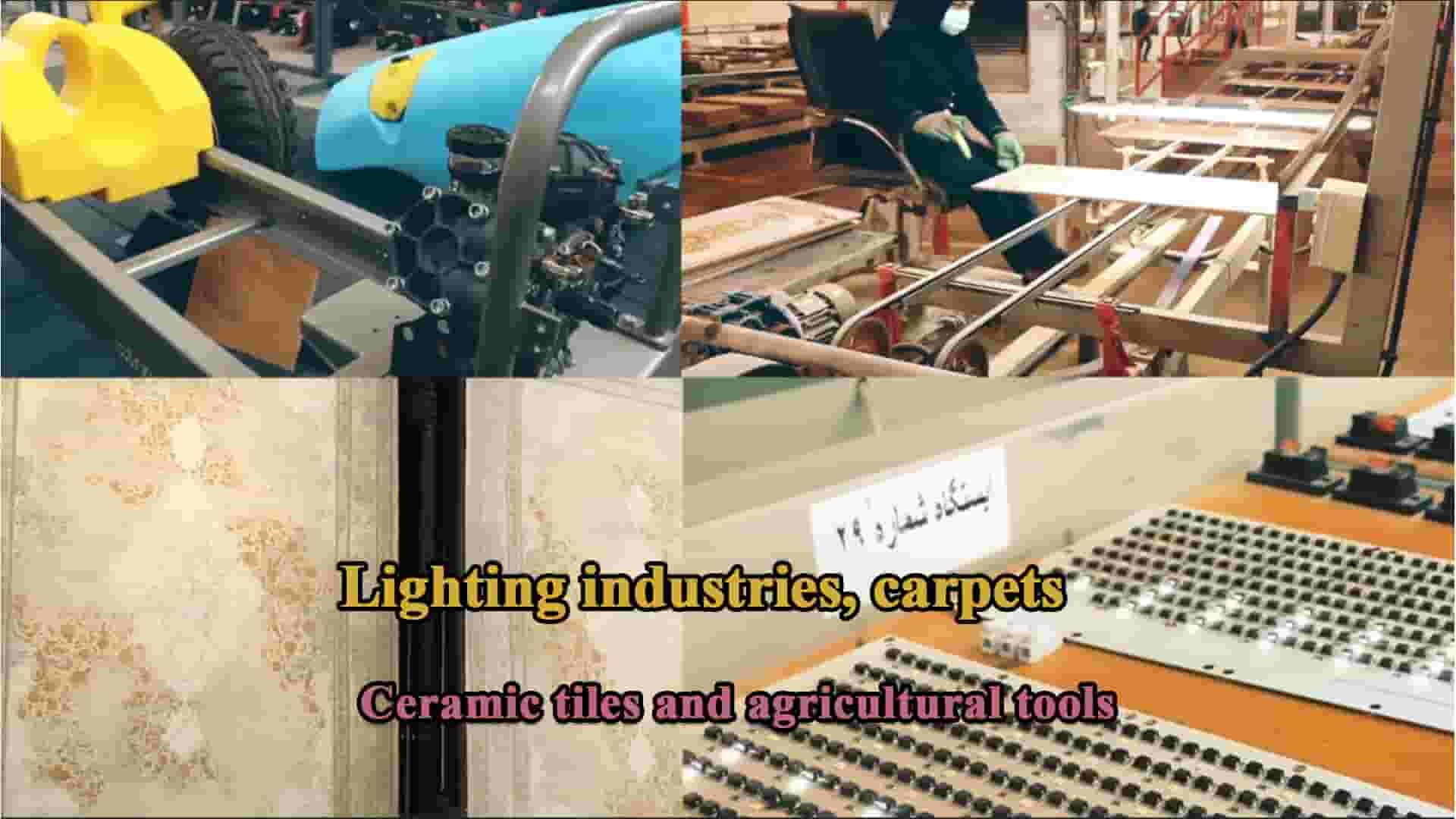 Procurement power of Arad and Aradi merchants in Lighting Industry, Agricultural Equipment, Tiles and Ceramics and Carpets