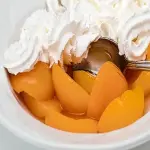 Canned Peaches Dessert Recipe Easy