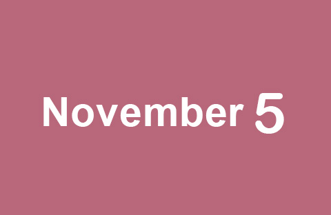 The news on Tuesday, November 5