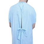 The price of bulk purchase of patient gown open back is cheap and reasonable