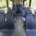 metro bus seats with complete explanations and familiarization