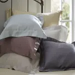 Indigo Pillow Covers; Unique Stylish Designs 3 Patterns Geometric Images Floral