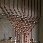 copper pipe in plumbing with complete explanations and familiarization