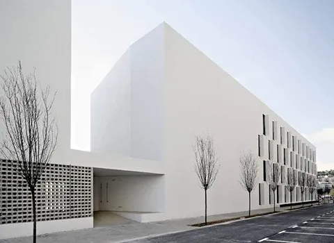 buy white stone facade buildings+ great price