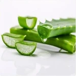 Organic aloe vera gel with complete explanations and familiarization